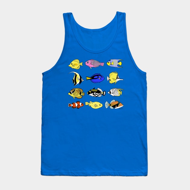 Coral Reef Fish Tank Top by HonuHoney